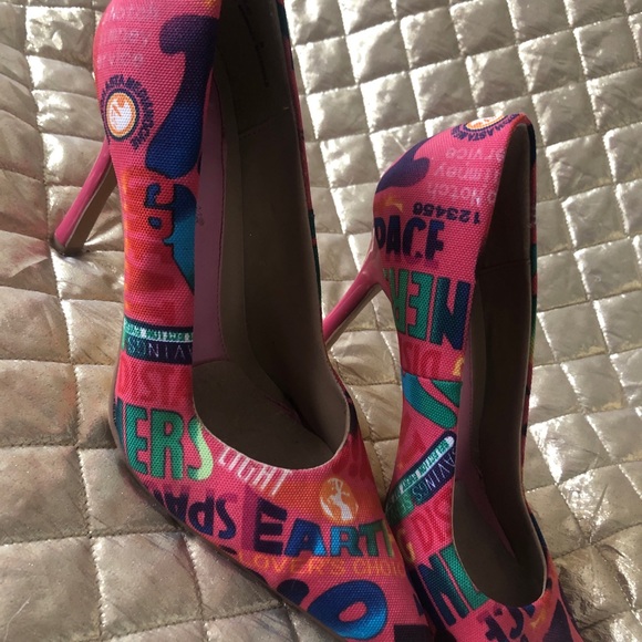 Anne Michelle Graffiti high heels 8.5 - Picture 5 of 5